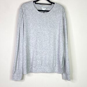 New Ava & Viv Puff Sleeve Crewneck Sweatshirt Women's Size XL
